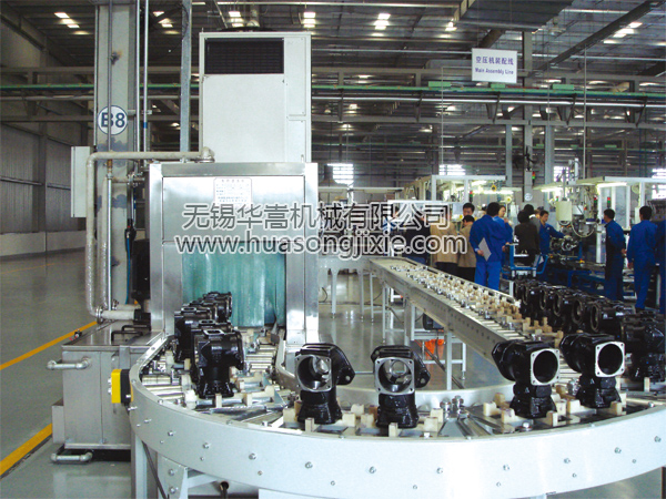 步进式空压机配件清洗机